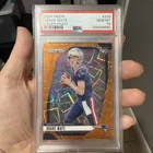 2024 Panini Prizm Orange Lazer Drake Maye #329 PSA 10 Rookie RC 🔥 NE Patriots