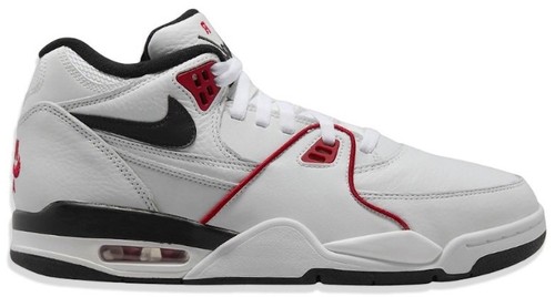 Nike Air Flight 89 Low Top Sneakers Men in White Red & Black Men’s 9.5 Amazon.com | Nike Men main image 2
