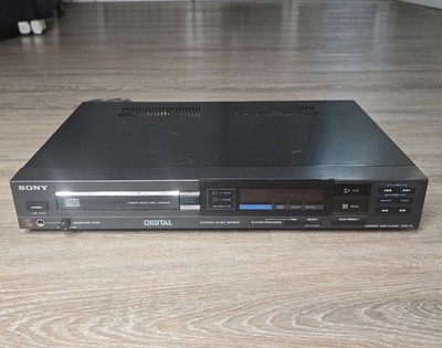 Vintage 1985 Sony CDP-70 Single Disc CD Player Made in Japan Tested Working