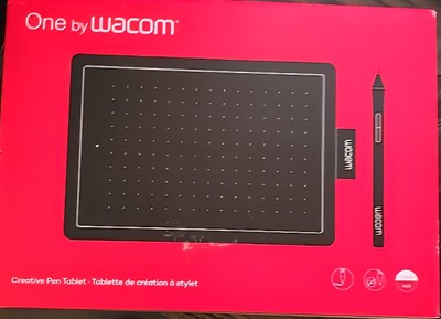 One by Wacom Small Graphics Drawing Tablet 8.3 x 5.7 Inches