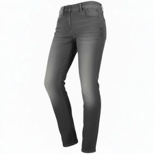DIESEL Livier 0RE50 Women's Jeans W24 Low Waist Super Slim Grey Stretch Fit *