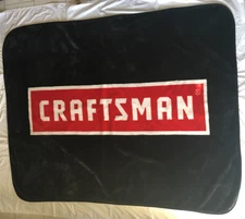 Shavel Oversized Luxury Hi Pile Red/Black Throw Blanket-Craftsman Craftzman HTF