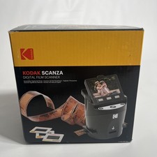 New Kodak Scanza Digital Film Slide Scanner Convert 35mm 126 110 Super 8 and 8mm