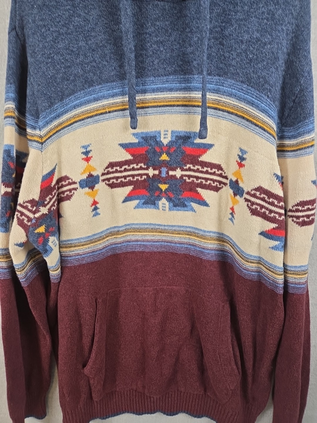 American Eagle Aztec Sweater Pullover Wool Blend … - image 2