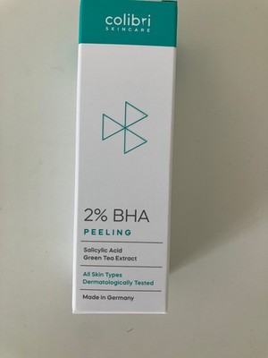 colibri Skincare * 2 % BHA Peeling * Salicylic Acid * 30 ml im Pumpspender * NEU