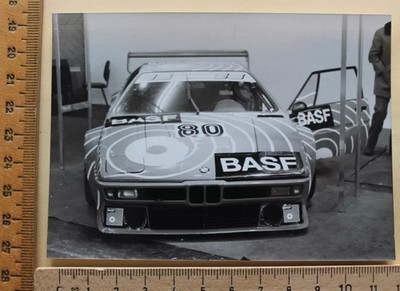 BMW M1 Procar Racing Paint Race Car No. 80 Advertising BASF Fair Car Photography