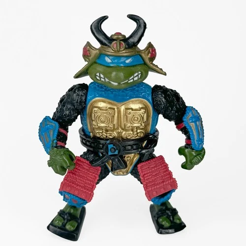 Vintage TMNT Leo The Sewer Samurai 1990 Teenage Mutant Ninja Turtles Figure