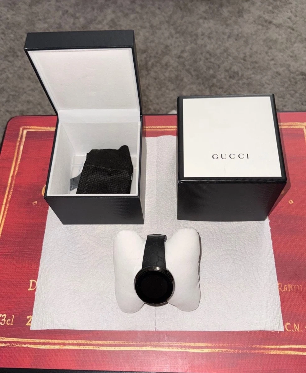 Gucci I-Gucci Rubber Band Analog & Digital Wristwatches for sale