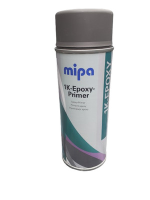 (33,75 /L)1 x Mipa Epoxy 1K Primer Grundierung Epoxidharz Spray 400ml Dunkelgrau