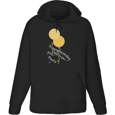 Hoodie/Kapuzenpullover ''Happy Birthday Love From Your Dads'' für Erwachsene (HO059446)