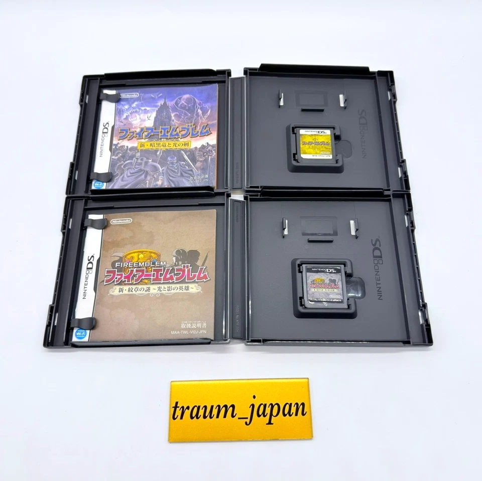 Lot 6 DS 3DS Fire Emblem Shadow Dragon Mystery Awakening Dark Bright Tested - Image 3 of 4