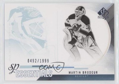 2010-11 SP Authentic SP Essentials 492/1999 Martin Brodeur #174 HOF 0ll