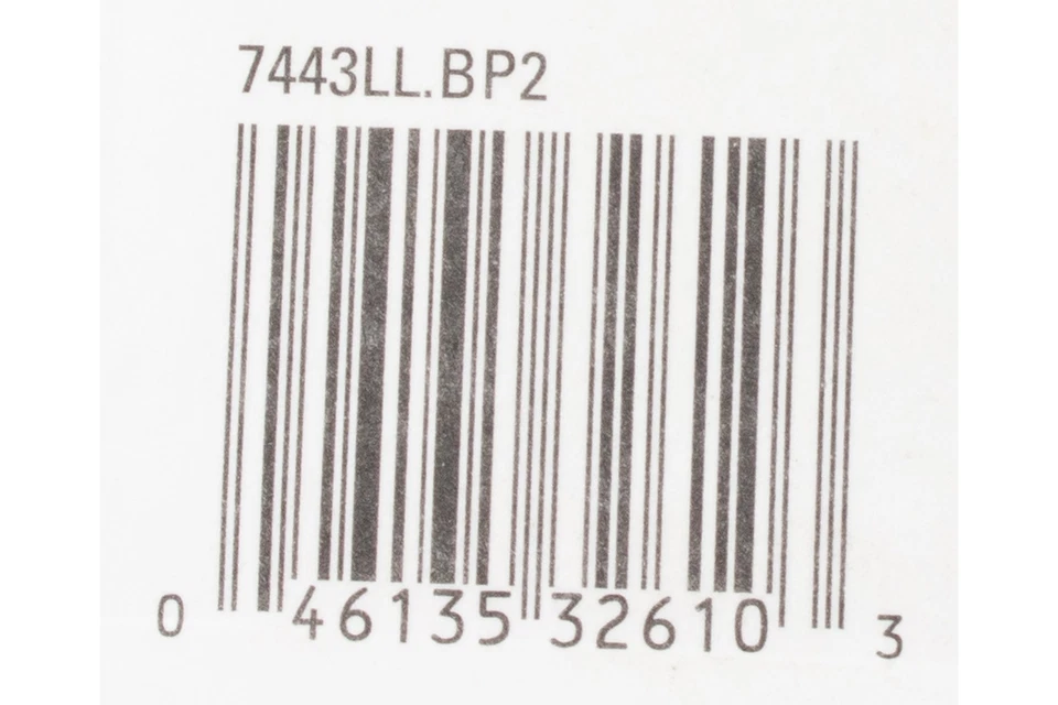 Sylvania Longlife Mini Bulb 7443 Fits 1995-24 GMC Nissan Toyota Model 7443LL.BP2 - Изображение 3 из 4