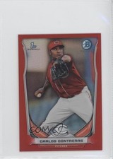 2014 Bowman Chrome Minis Red Refractor 1/5 Carlos Contreras #139 0f8