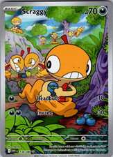 Scraggy 138/086 Sv: White Flare Holo on eBay