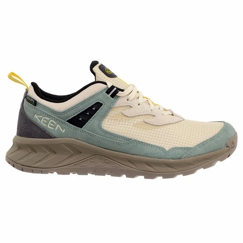 KEEN Hightrail EXP Waterproof Mens Trail Hiking Shoes, Cream Green, Pick Size