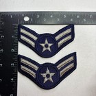 Vintage AIRMAN 1ST CLASS CHEVRONS Rank US Air Force Patch Lot Of 2 50R3