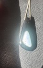 Marahlago Larimar Silver Necklace And Black Onyx Pendant — photo 5