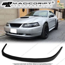 For 99-04 Ford Mustang V8 V6 Mach 1 Style Front Bumper Lip Chin Spoiler Painted
