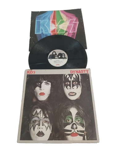 KISS Dynasty LP CASABLANCA Vinyl NBLP 7152 RARE ORIGINAL 1st Press Inner Sleeve