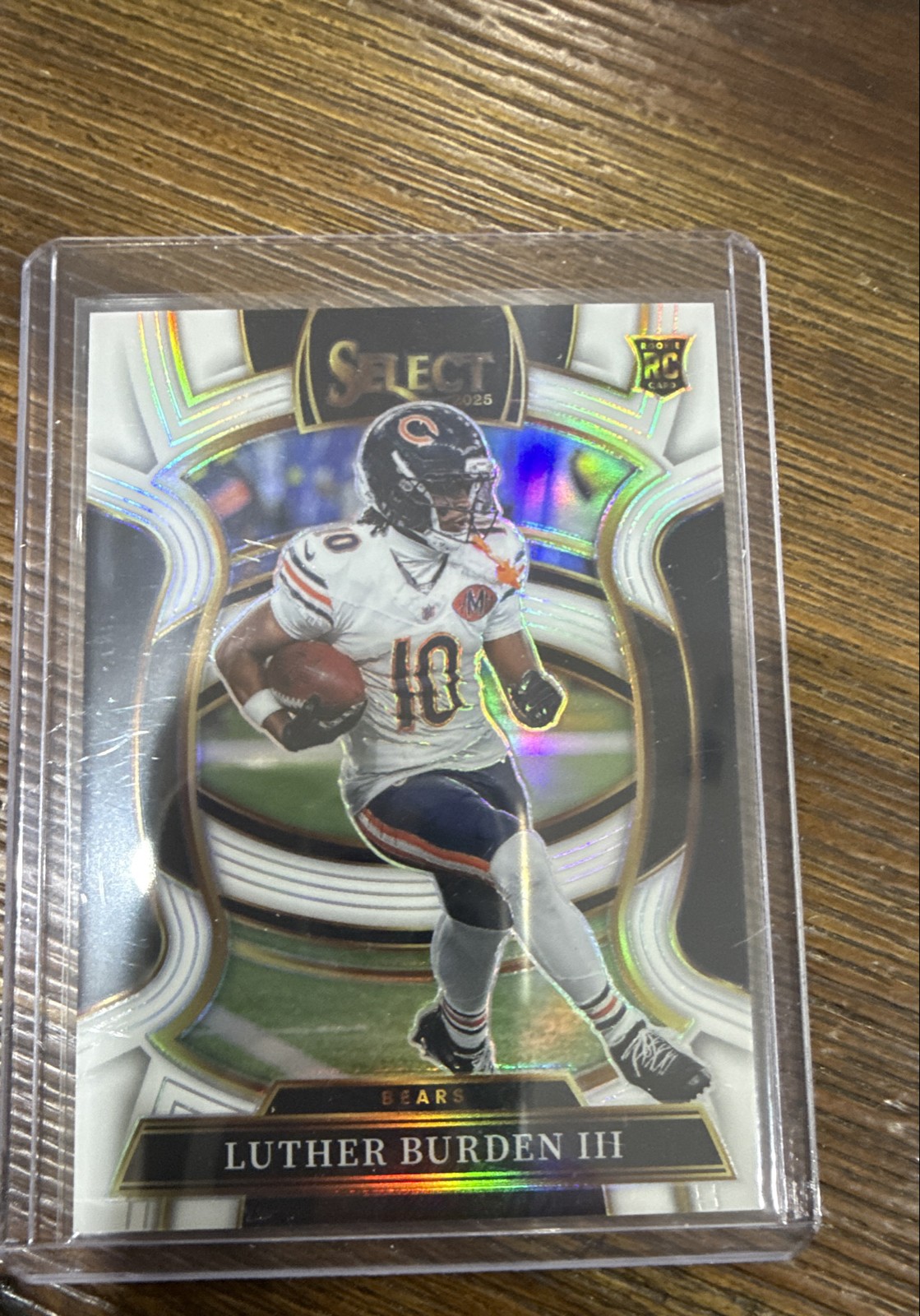 2025 Panini Select - Concourse Luther Burden #72 White Prizm /35 (RC)