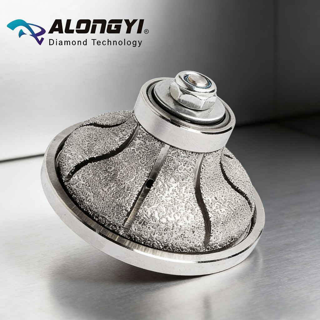 Diamond Profile Grinding Wheel F Shape for Concrete Granite Marble Countertop