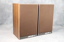 Altoparlanti stereo hifi vintage Solavox 50 metà secolo cassa teak danese 85w Danimarca