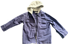 ZARA Youth Boys Jacket "Untamed Soul" Hooded Jacket, Size 7 - EXCELLENT