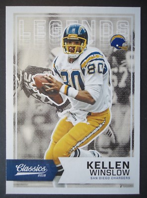 NFL 197 Kellen Winslow San Diego Chargers Panini Classics 2016