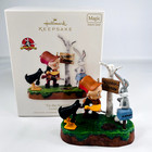 Tis The Season Looney Tunes Hallmark Magic 2008 Ornament Bugs Daffy Elmerw/Sound