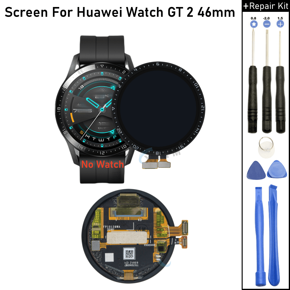 For Huawei Watch GT 46mm AMOLED LCD Display Screen Glass Replacement Part  NEW