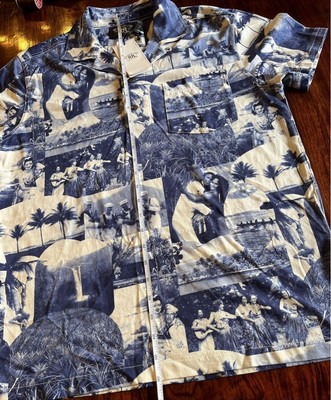 RRL Hawaii Aloha Usn Camp Shirt Size S #D1409 #tk | eBay