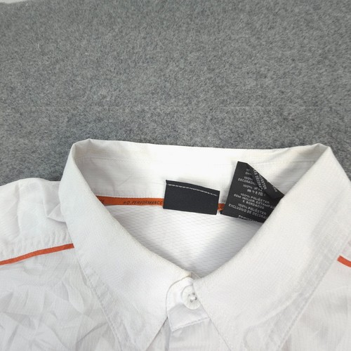 Harley Davidson Shirt Mens 2XLARGE White Short Sleeve Button Up Casual Size 2XL - Picture 6 of 12