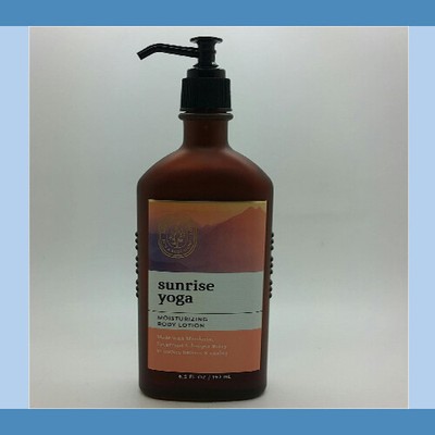sunrise yoga lotion