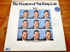 ♫ The Greatest of Nat King Cole ♫ 1972 Dynamic House Capitol Records Dbl Vinyl