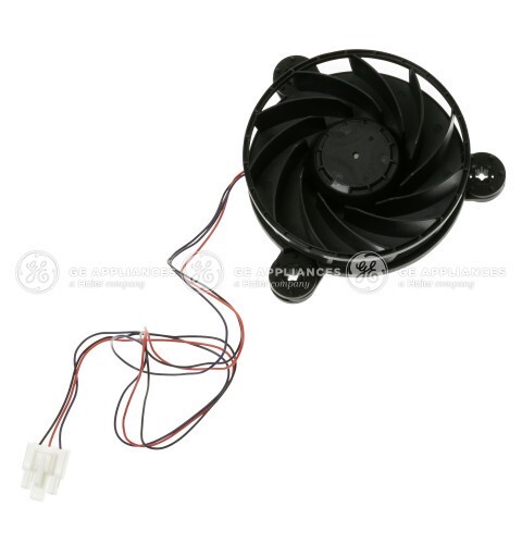 WR60X28408 Nidec Toshiba Evaporator Fan DC 12V for GE and Haier Refrigerators