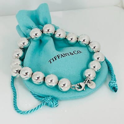 7.25 inch Tiffany & Co HardWear Bead Ball Bracelet in Silver with
