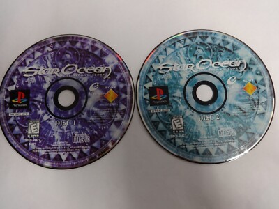 Star Ocean (2 Discs) Sony Playstation One PS1 PSX Game Disc Only Free Ship
