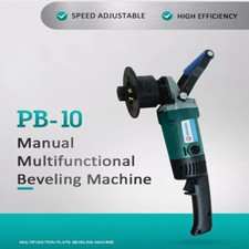 Heavy-Duty Handheld Beveler PB-10 | for Steel Plate, Pipe & Curved Surfaces