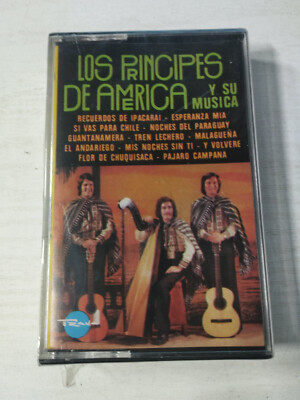 Los Principes de America y Su Musica - Cassette Cinta Nueva