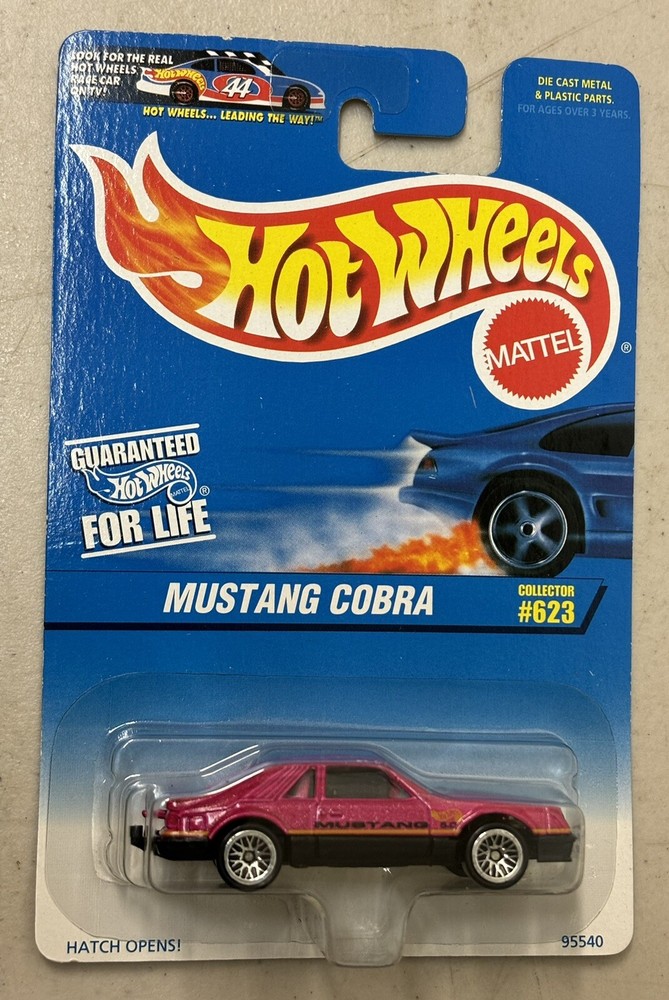 New Hot Wheels 1996 Mustang Cobra 623 Car 95540