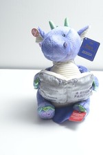 DALTON STORY TELLING PURPLE DRAGON Light Up Sound Motion Plush Cuddle Barn Works