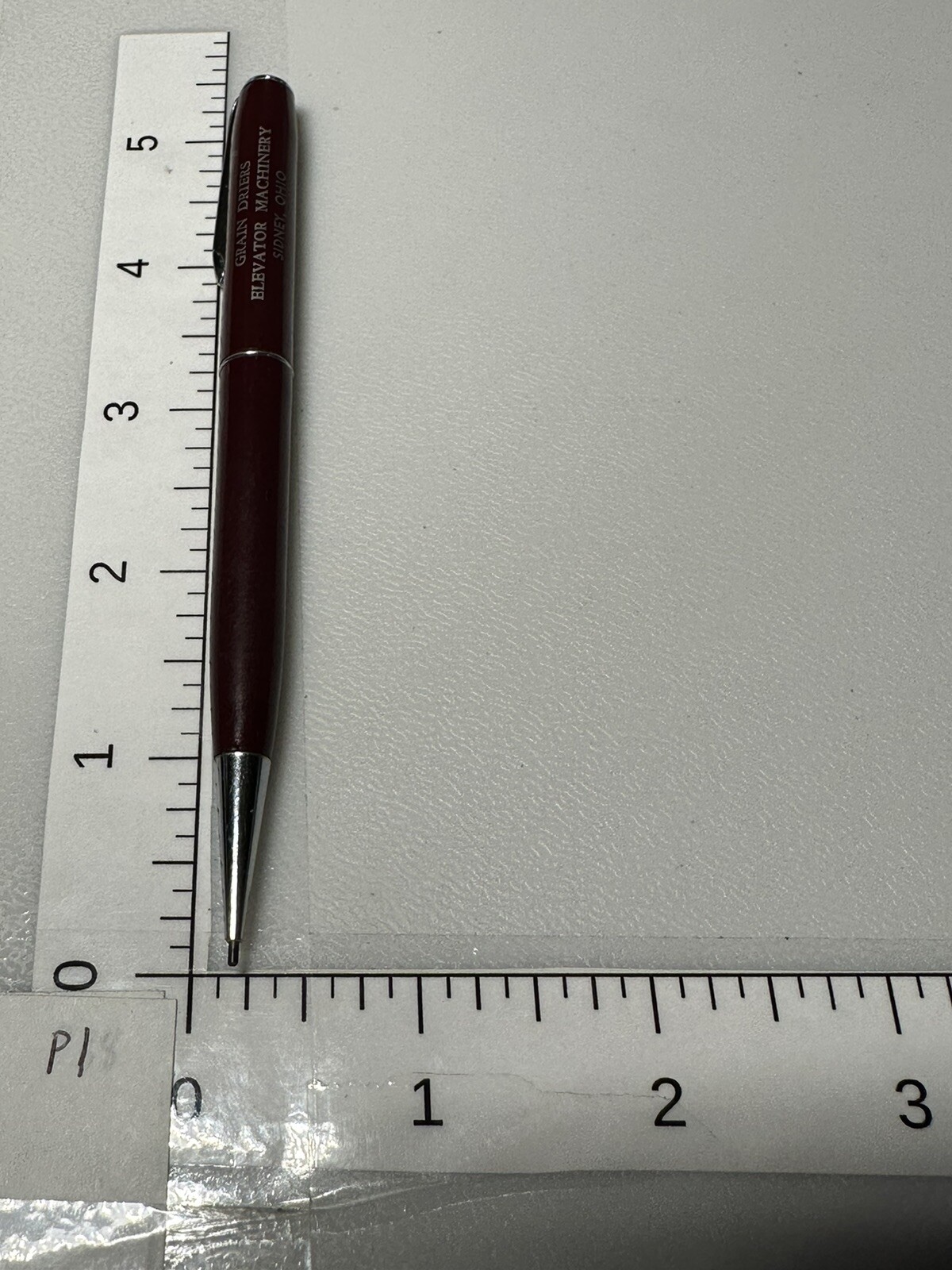 Vintage Sidney Ohio Hawthorne Seving Grain Elevator Farm Ag Mechanical