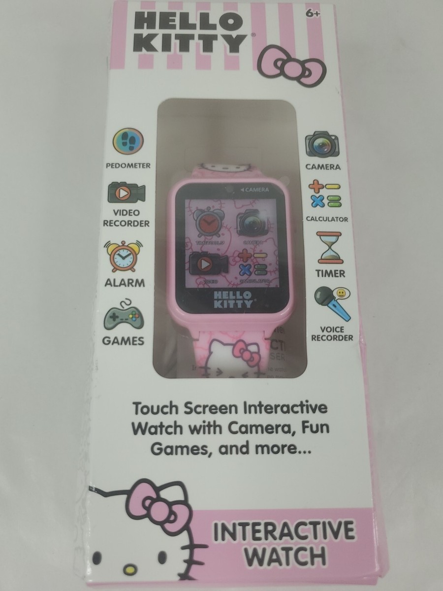 Accutime Hello Kitty Pink Educational Learning Touchscreen Kids