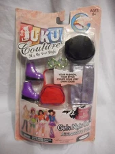 Vintage 2009 NRFB Juku Couture Girl's Night Out Accessory Pack Jakks 