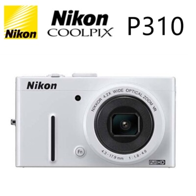 Nikon コンパクトデジタルカメラNikon coolpix P310ホワイト Nikon COOLPIX P310 16.0MP Compact Digital Camera Full HD 1080p