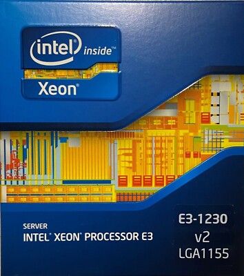 Intel BX80637E31230V2 SR0P4 Xeon Processor E3-1230 v2 8M Cache DAMAGED BOX
