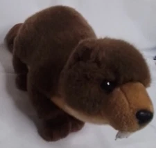 GANZ Heritage Collection Beaver Plush Stuffed Animal Brown w/ Tags H13930 16"