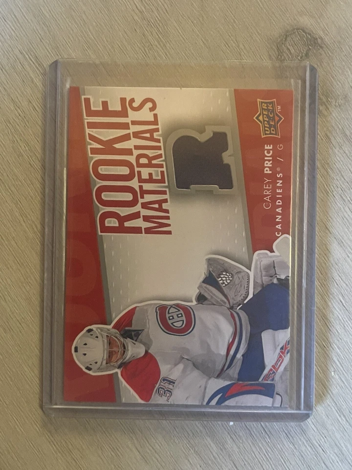 2007-08 Series 2 Rookie Materials Jersey Carey Price Canadiens RM-CP - Image 2 of 3