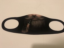 Men s 3D Printed Face Mask, Washable,Halloween Face Mask, Item in USA